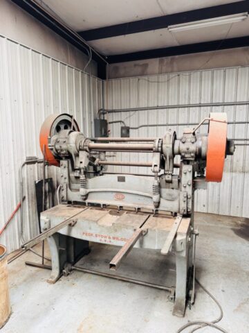 machine fab shop auctions texas