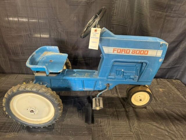Ford 8000 antique pedal tractor