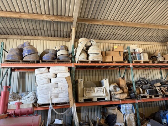 Farm items for sale in public auction offered by Kiefer Auctioneers in West Texas