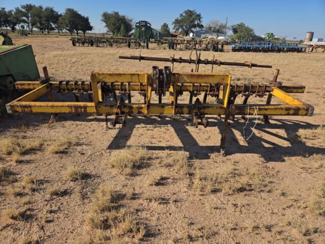 Hamby row crop cultivator in public auction offered by Kiefer Auctioneers in West Texas