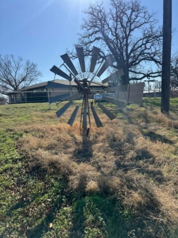 Windmill for sale in public auction offered by Kiefer Auctioneers in Texas