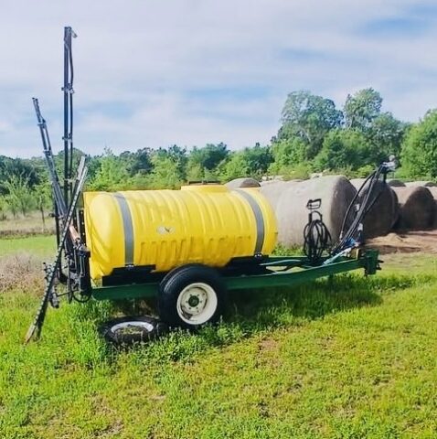 Bestway trailer sprayer in upcoming public auction offered by Kiefer Auctioneers in Texas
