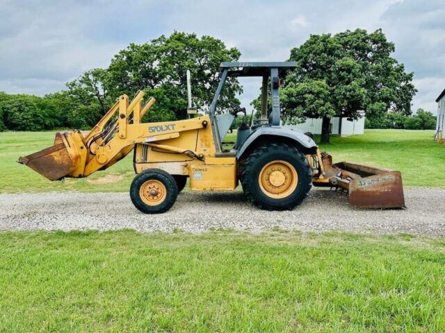 Case 570L XT Skip Loader in upcoming public auction offered by Kiefer Auctioneers in Texas