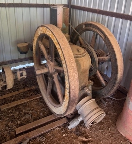 Collectible Hit and miss engine in upcoming online auction offered by Kiefer Auctioneers in Texas