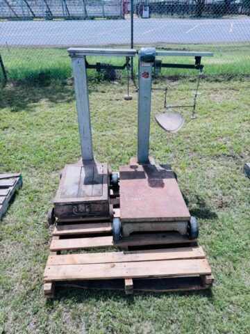 Fairbanks platform scales in upcoming auction offered by Kiefer Auctioneers in Texas