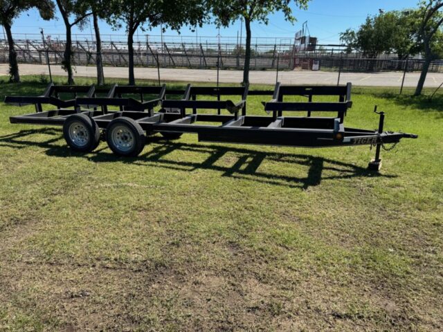 Hay trailer for sale in upcoming auction offered by Kiefer Auctioneers in Texas