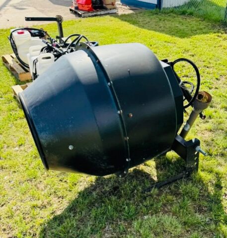 Hydraulic concrete mixer in upcoming public auction offered by Kiefer Auctioneers in Texas