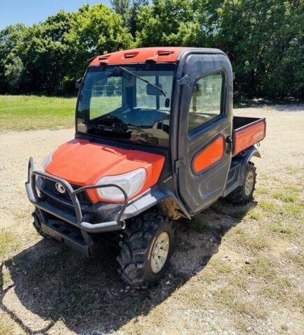 Kubota RTV-X1100C utility vehicle in upcoming online auction offered by Kiefer Auctioneers in Texas