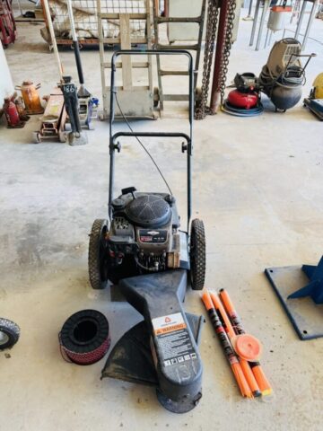 Lawncare Trimmer in upcoming online auction offered by Kiefer Auctioneers in Texas