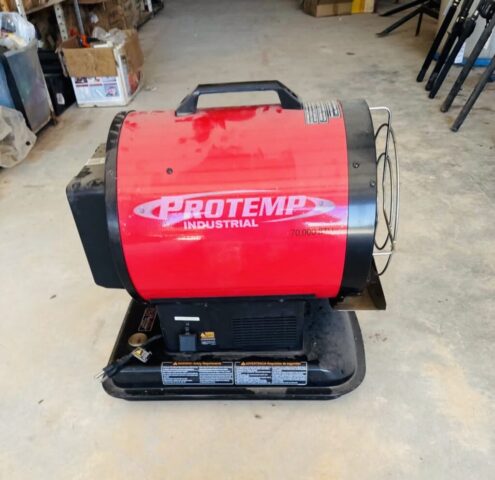 ProTemp Industrial Kerosene Radiant Heater in upcoming online auction offered by Kiefer Auctioneers in Texas