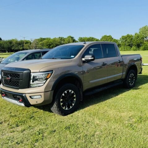 Used Nissan Titan PRO-4X for sale in upcoming public auction offered by Kiefer Auctioneers in Texas