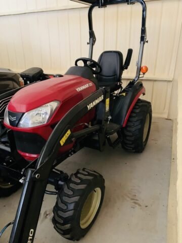 Yanmar Tractor with Front Loader in upcoming public auction offered by Kiefer Auctioneers in Texas