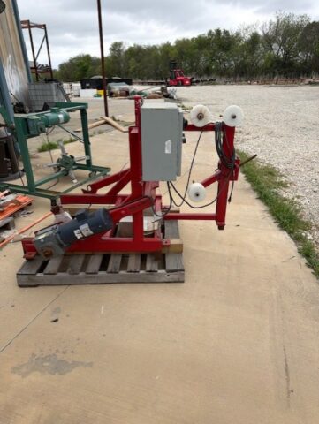 Pipe bender for sale in upcoming public auction offered by Kiefer Auctioneers in Texas