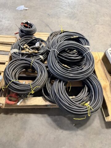 Pressure Washer Hoses for sale in upcoming public auction offered by Kiefer Auctioneers in Texas