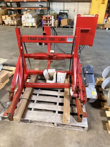 Rol-A-Lift mobile loading platform for sale in upcoming public auction offered by Kiefer Auctioneers in Texas