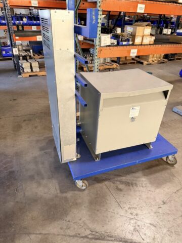 Three-phase general-purpose transformer in upcoming public auction offered by Kiefer Auctioneers in Texas