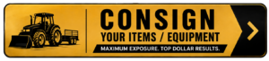 Consign equipment and items with Kiefer Auctioneers in their upcoming auction in Texas